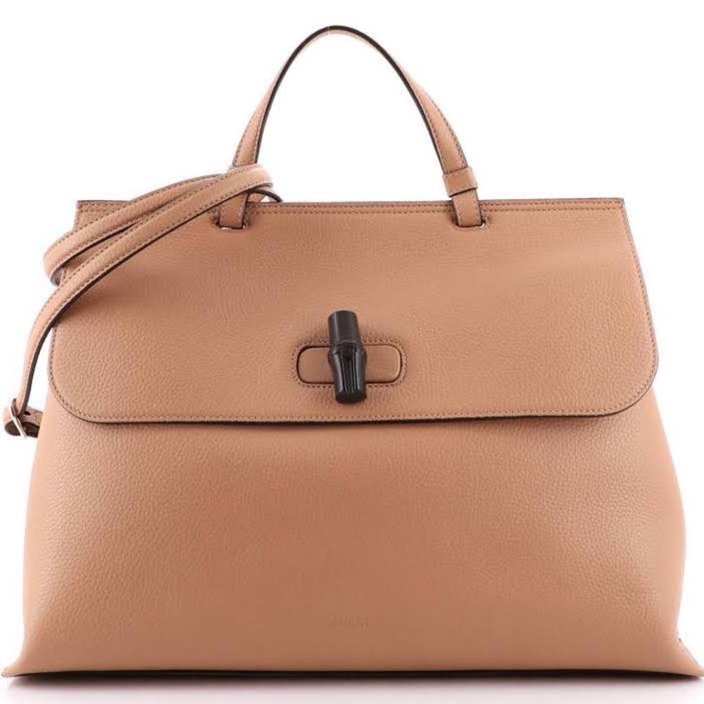 Gucci bamboo lock daily tote $2100